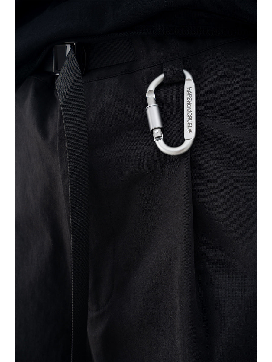 Pleated Belted Pants