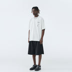 Distorted Logo Print Tee