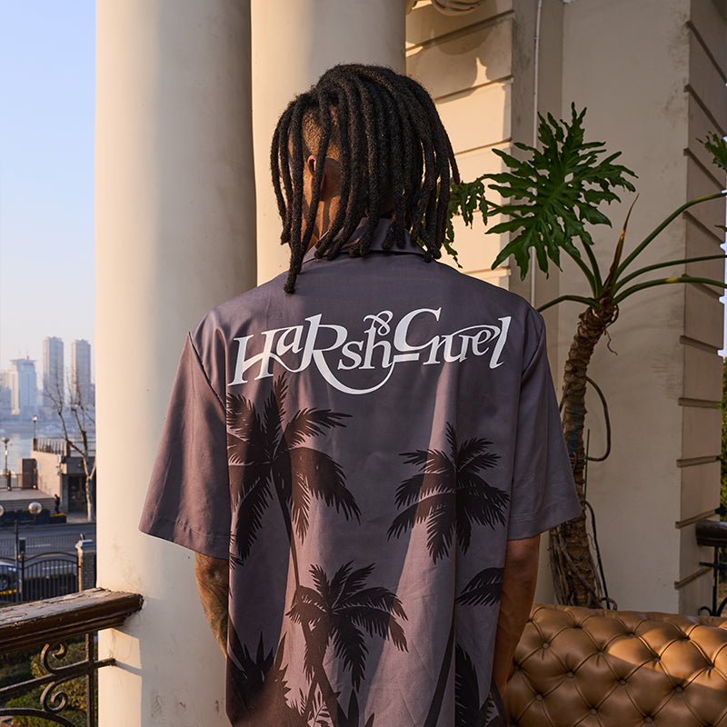 Palms Logo Cuban Shirt