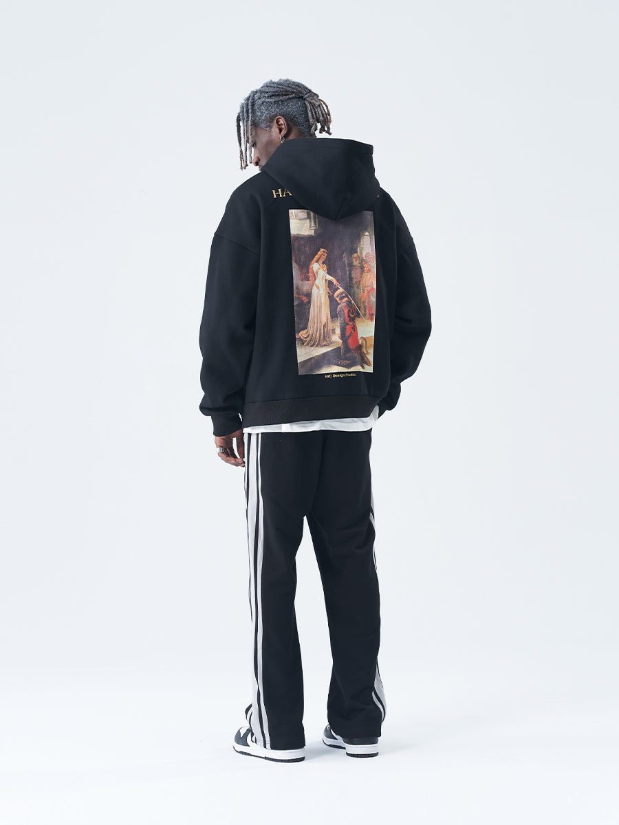 Knight Print Hoodie