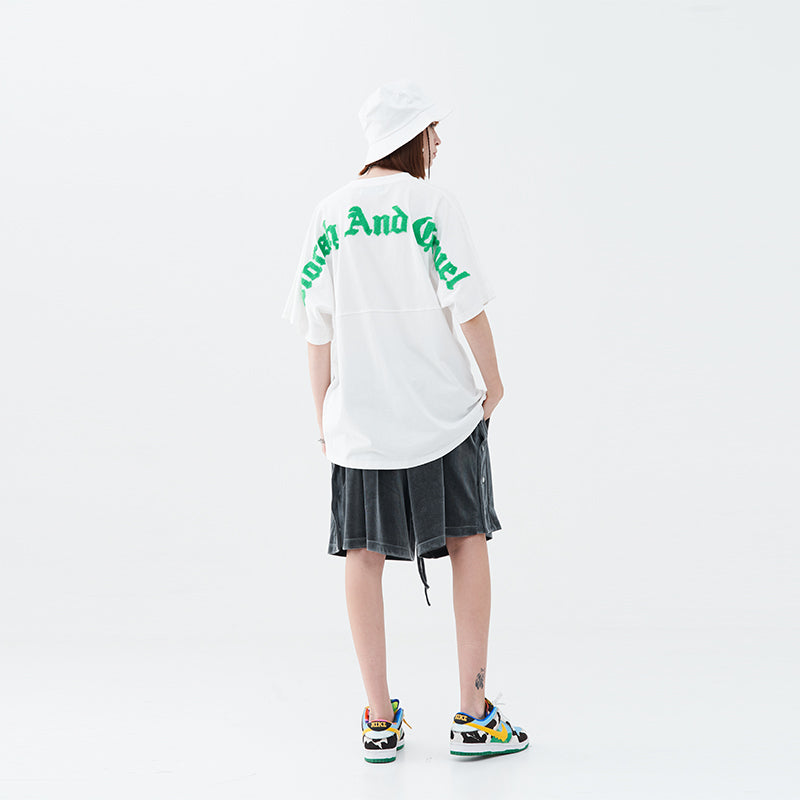 Gothic Logo Flocked Tee