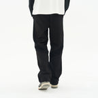 Deconstructed Stitched Logo Trousers