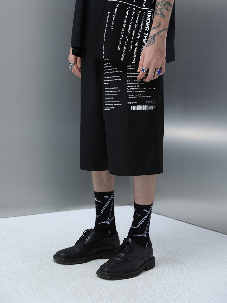 Details Straight Shorts