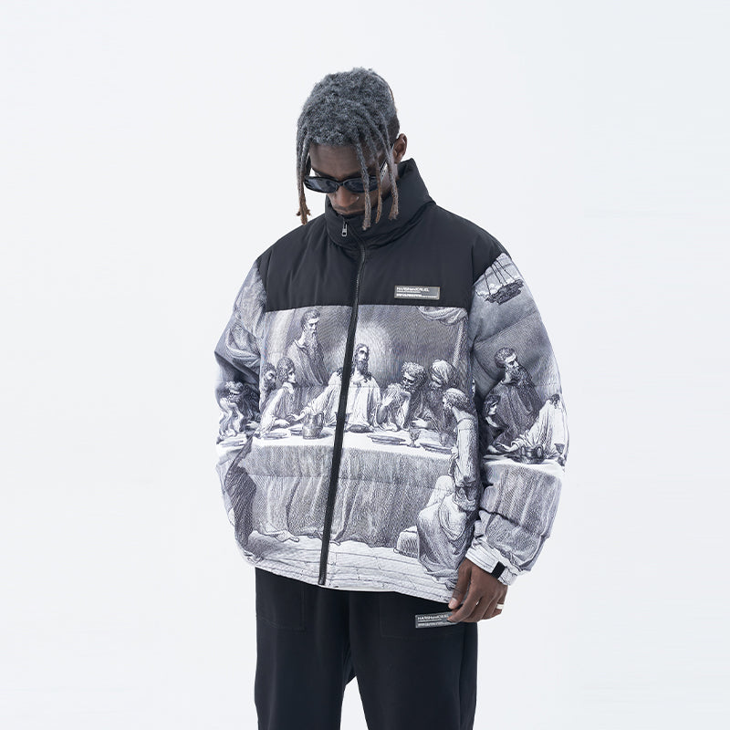 The Last Supper Stitching Down Jacket