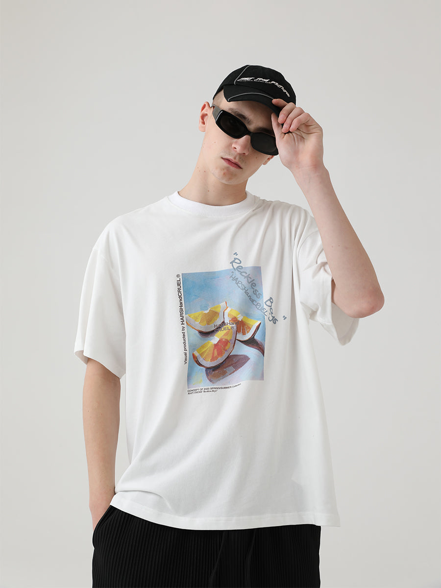 Fruit Oil Painting Tee