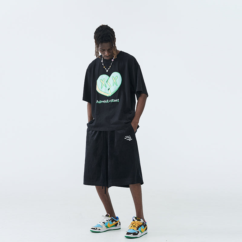 Broken Heart Foam Print Tee