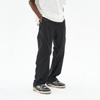 Nylon Zipper Functional Cargo Trousers
