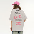 Love Slogan Printed Tee