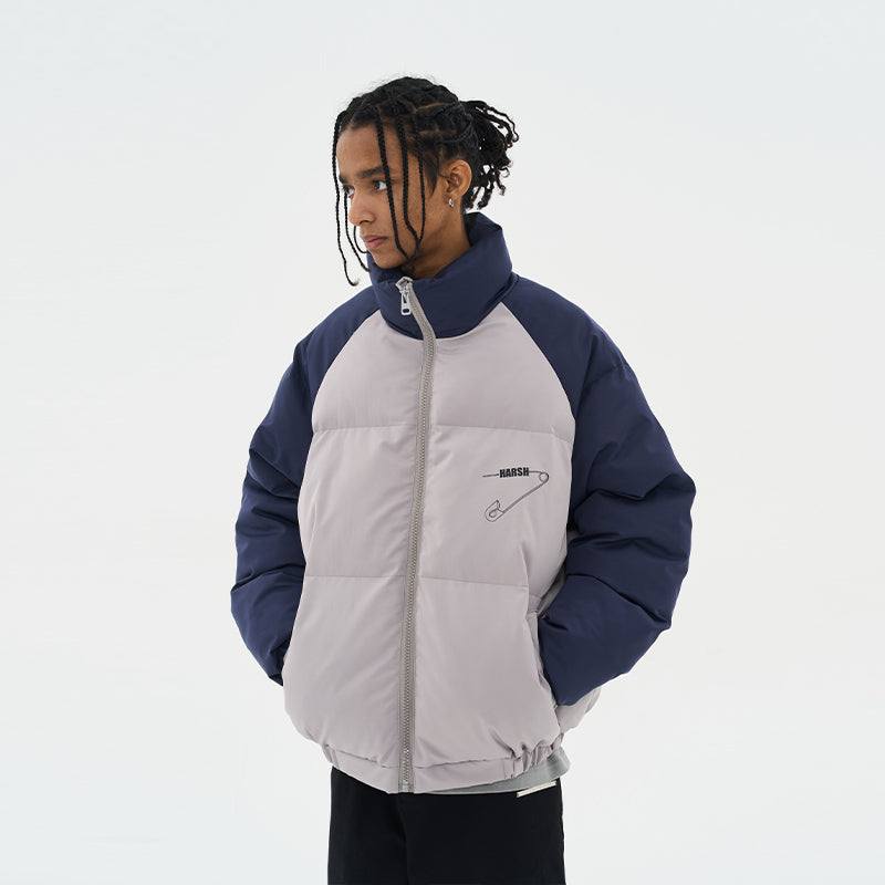 Logo Colorblock Padded Jacket