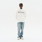 Metal Liquid Graffiti Printed Hoodie