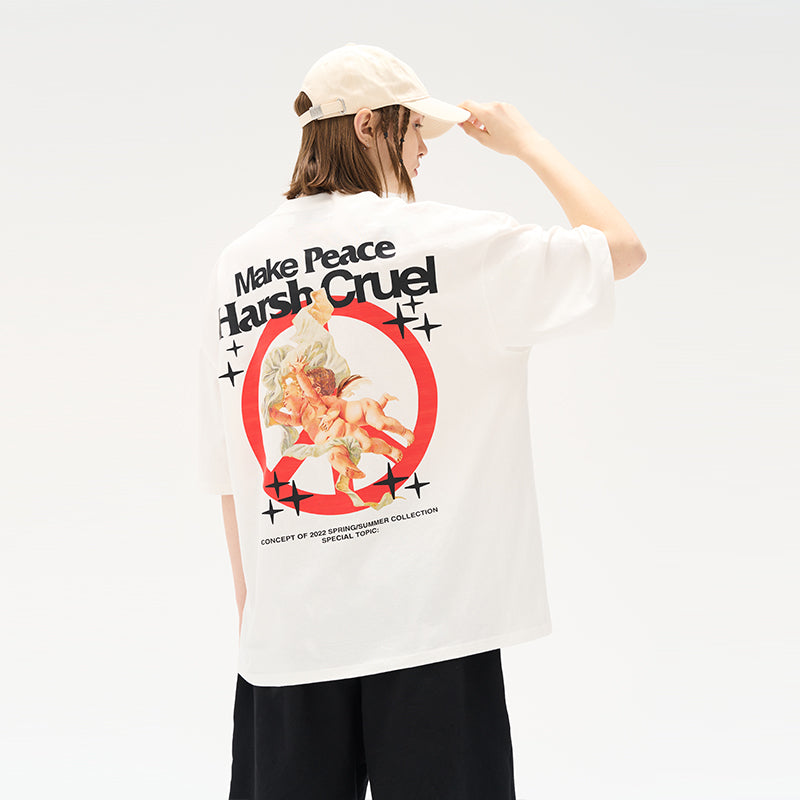 Angels Of Peace Printed Tee