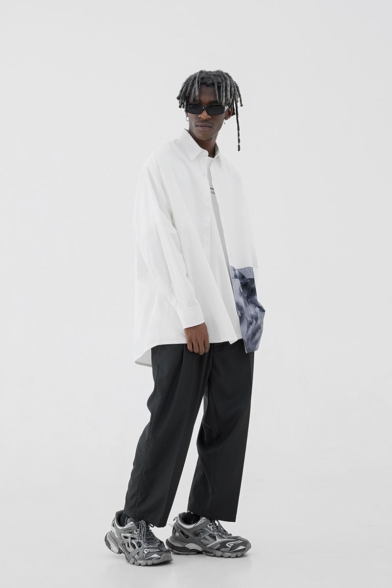 Broken Portrait L/S Shirt