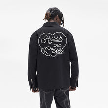 Load image into Gallery viewer, Logo Heart Embroidered Jacket
