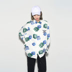 3D Dice Full Print L/S Shirt