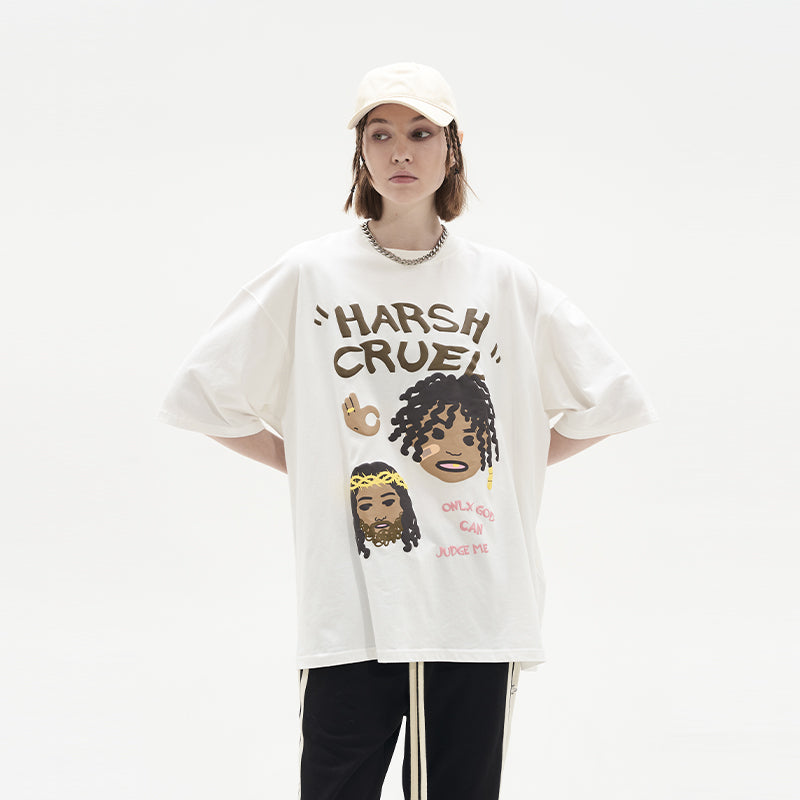Judge Me Foam Print Tee