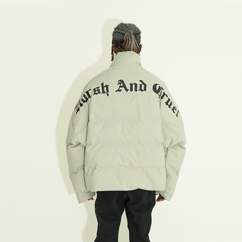 Gothic Logo Printed Jacket