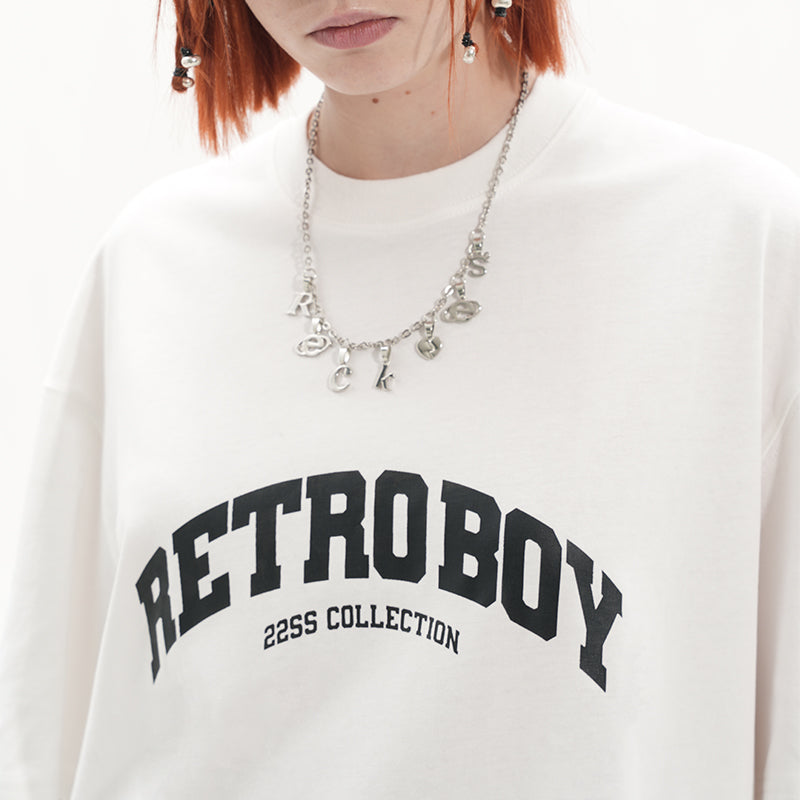 Retro Boy Printed Tee
