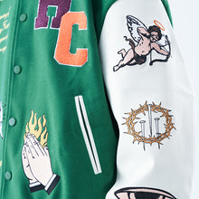 Load image into Gallery viewer, Symbols Varsity Jacket
