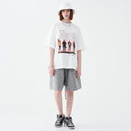 Embossing Blurred Picture Tee