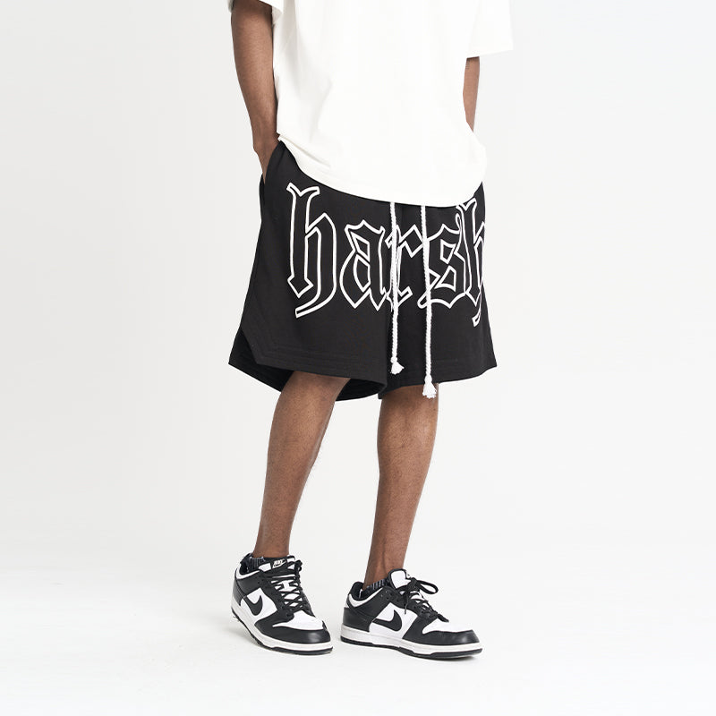 Foam Print Logo Basketball Shorts