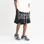 Foam Print Logo Basketball Shorts