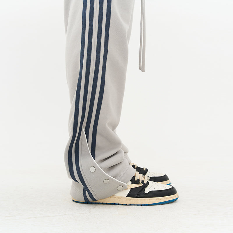 Striped Flared Sweatpants