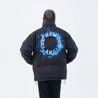 3D Circle Flame Down Jacket