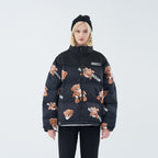 Bear High Collar Down Jacket