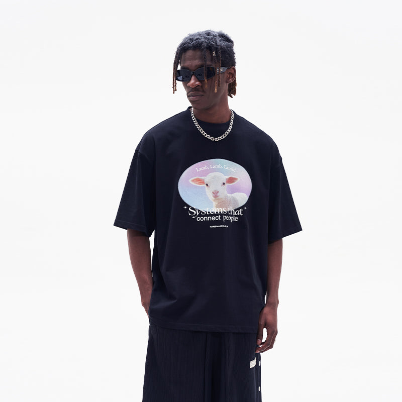 Lamb Printed Tee