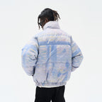 Monet Oil Painting Charing Cross Bridge  Printed Down Jacket