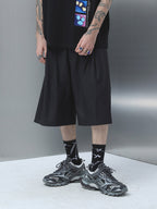 Striped Loose Shorts