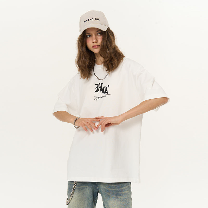 Angel Statue Gothic Painting Tee