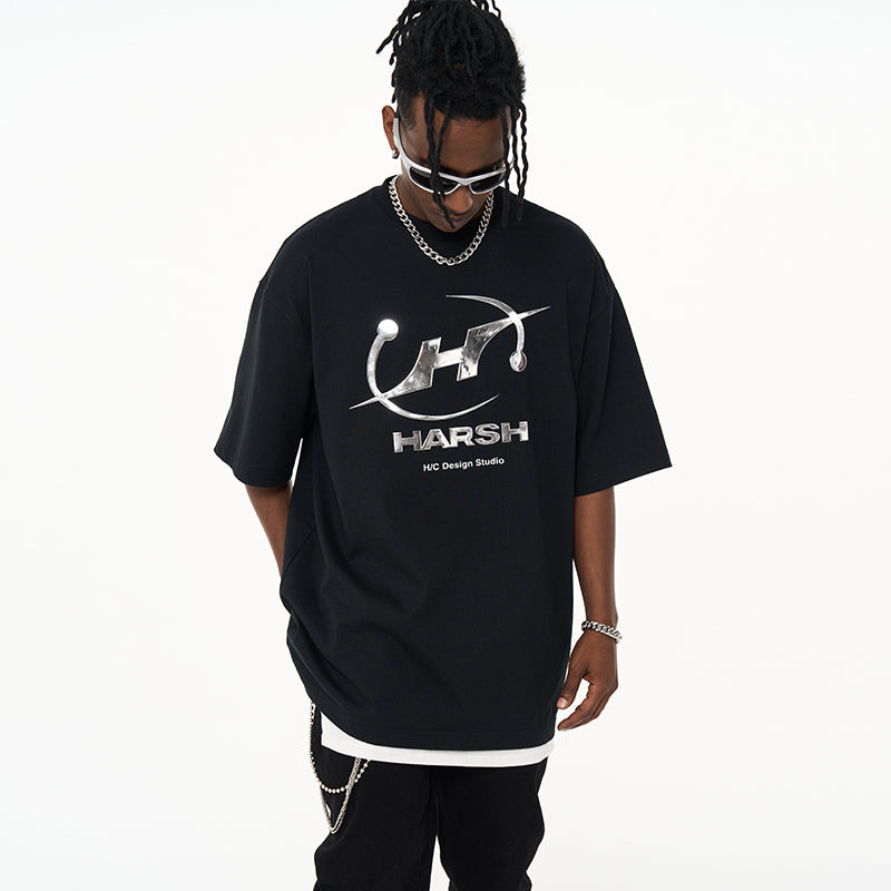 Steel Logo Printed Tee