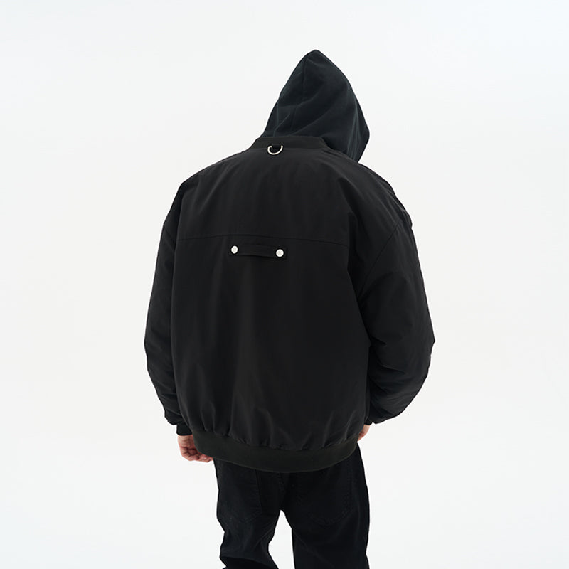 MA-1 Layered Multi-Pocket Buckle Jacket