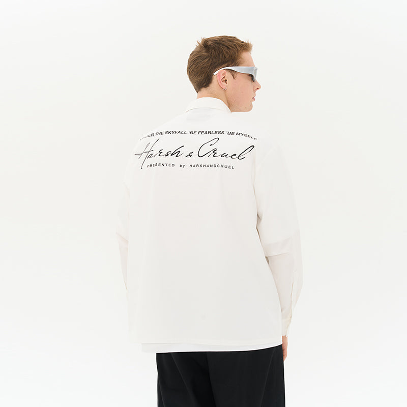 Handwritten Logo Sealed L/S Shirt