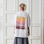 Sunset Oil Painting Logo Tee