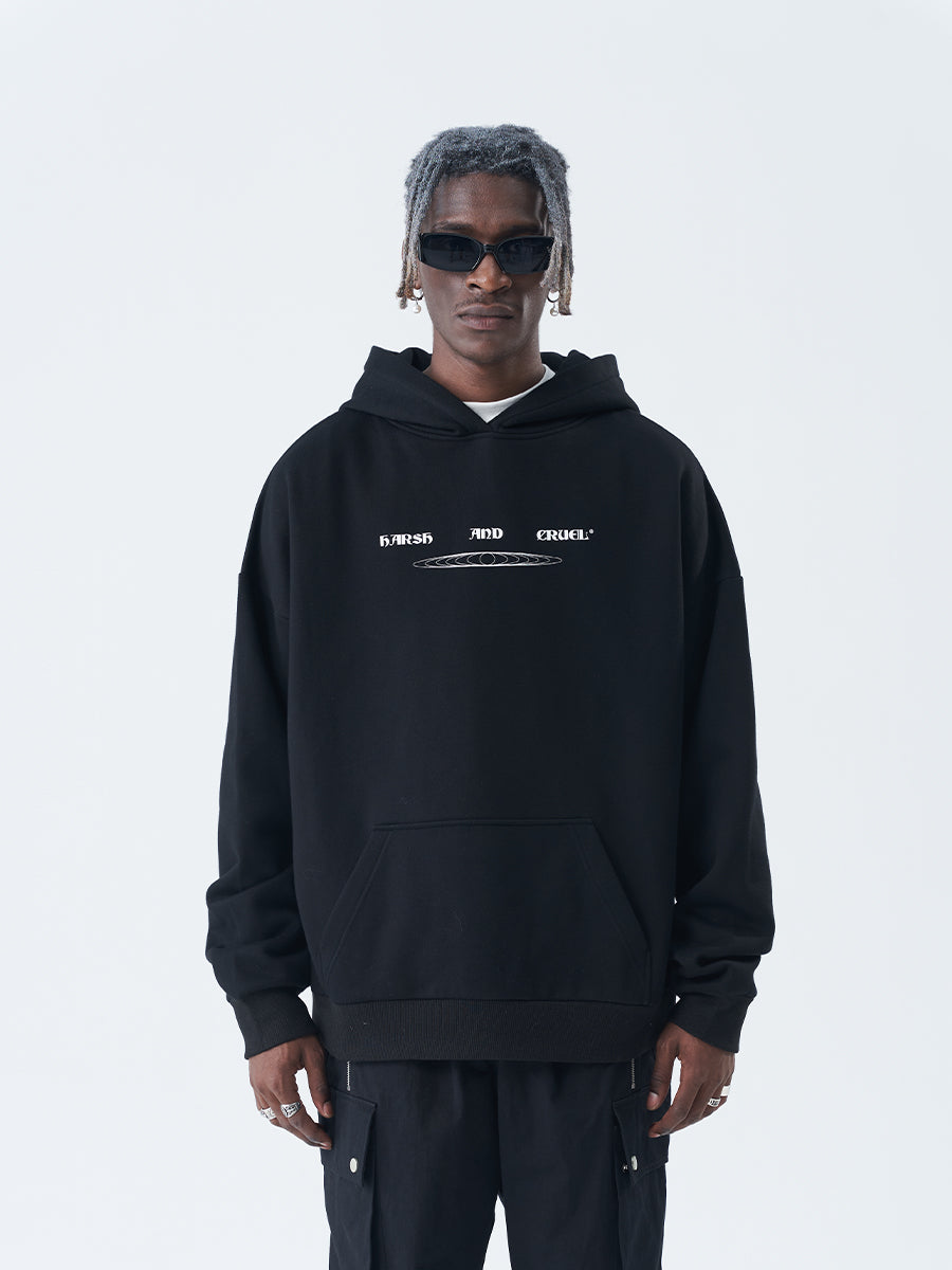 Fuzzy Logo Hoodie