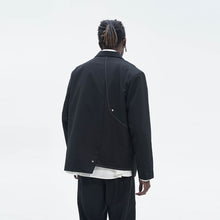 Load image into Gallery viewer, Asymmetric Deconstruction Loose Suit Jacket
