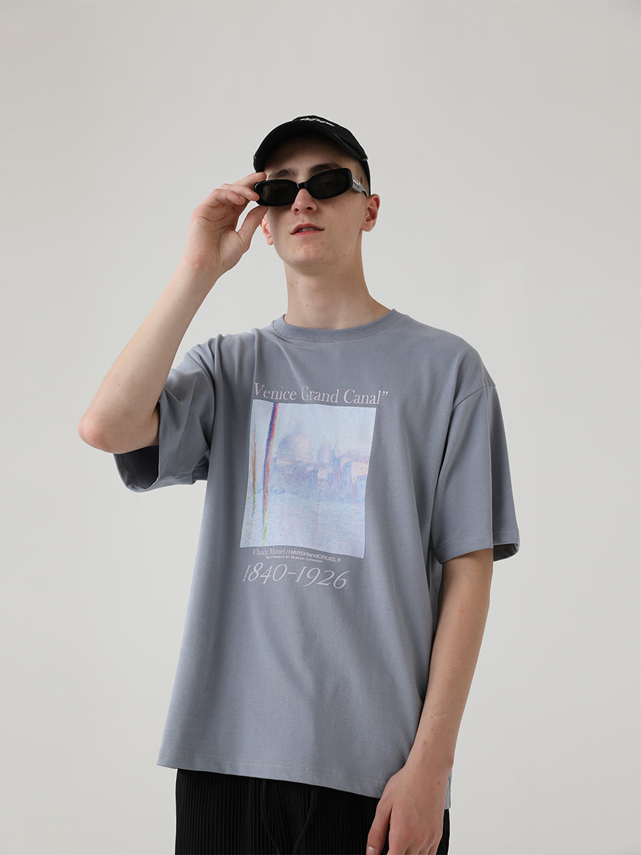 Venice Oil Painting Tee