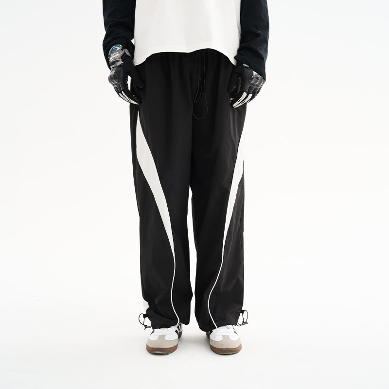 Splicing Loose Sweatpants