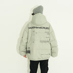 Industrial Printed Down Jacket