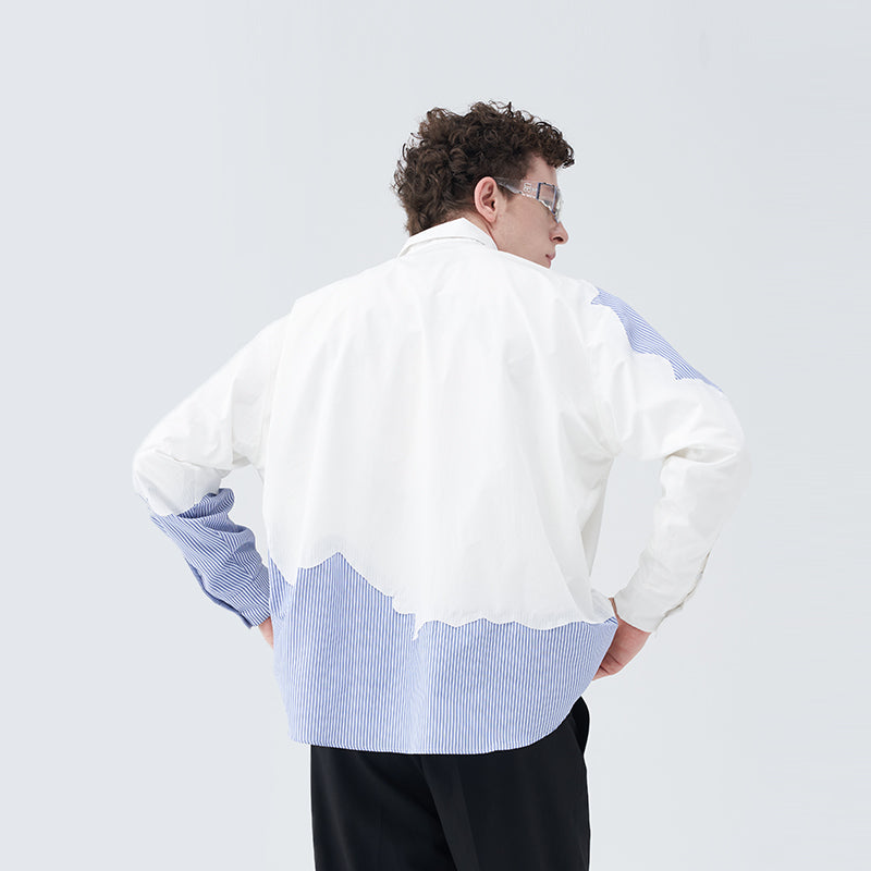 Destruction Stitched Long Sleeved Shirt