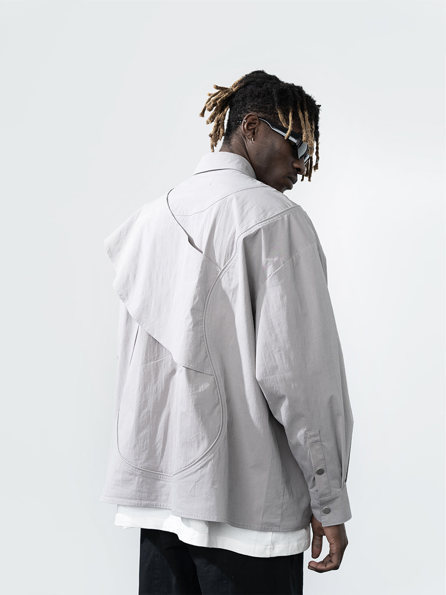 Irregular Splicing Shirt