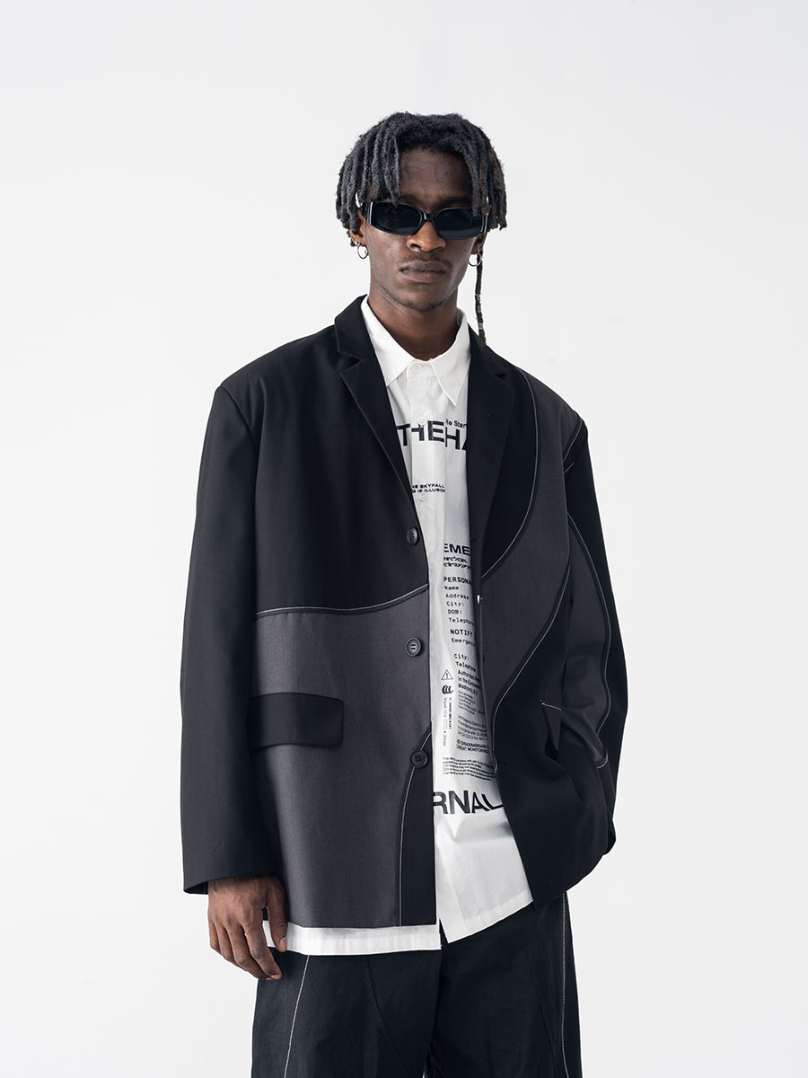 Stitched Suit Jacket