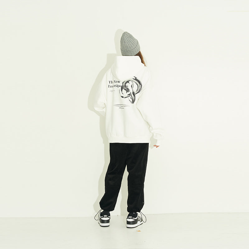 3D Metal Texture Hoodie
