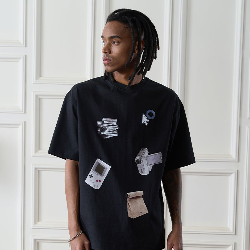 Retro Nostalgia Printed Tee