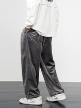Load image into Gallery viewer, Basic Velvet Loose Trousers
