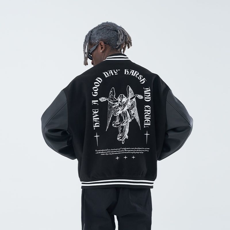 Angel Gothic Varsity Jacket