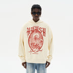 Medieval Emblem Printed Hoodie