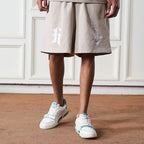 Shining Angel Printed Shorts